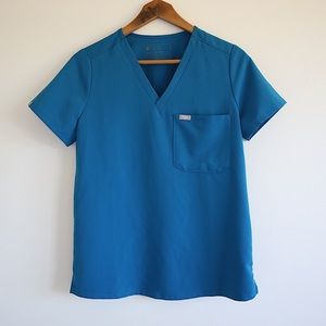 Blue FIGS Catarina Scrub Top